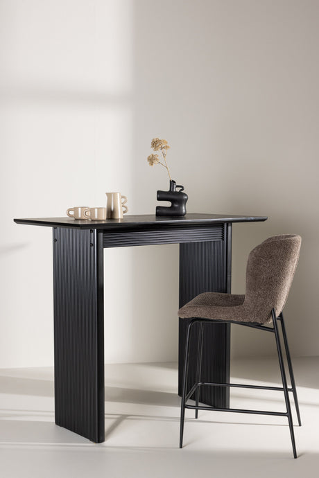 Vail Bartisch - schwarz/MDF - Bartische - ALVAHOME