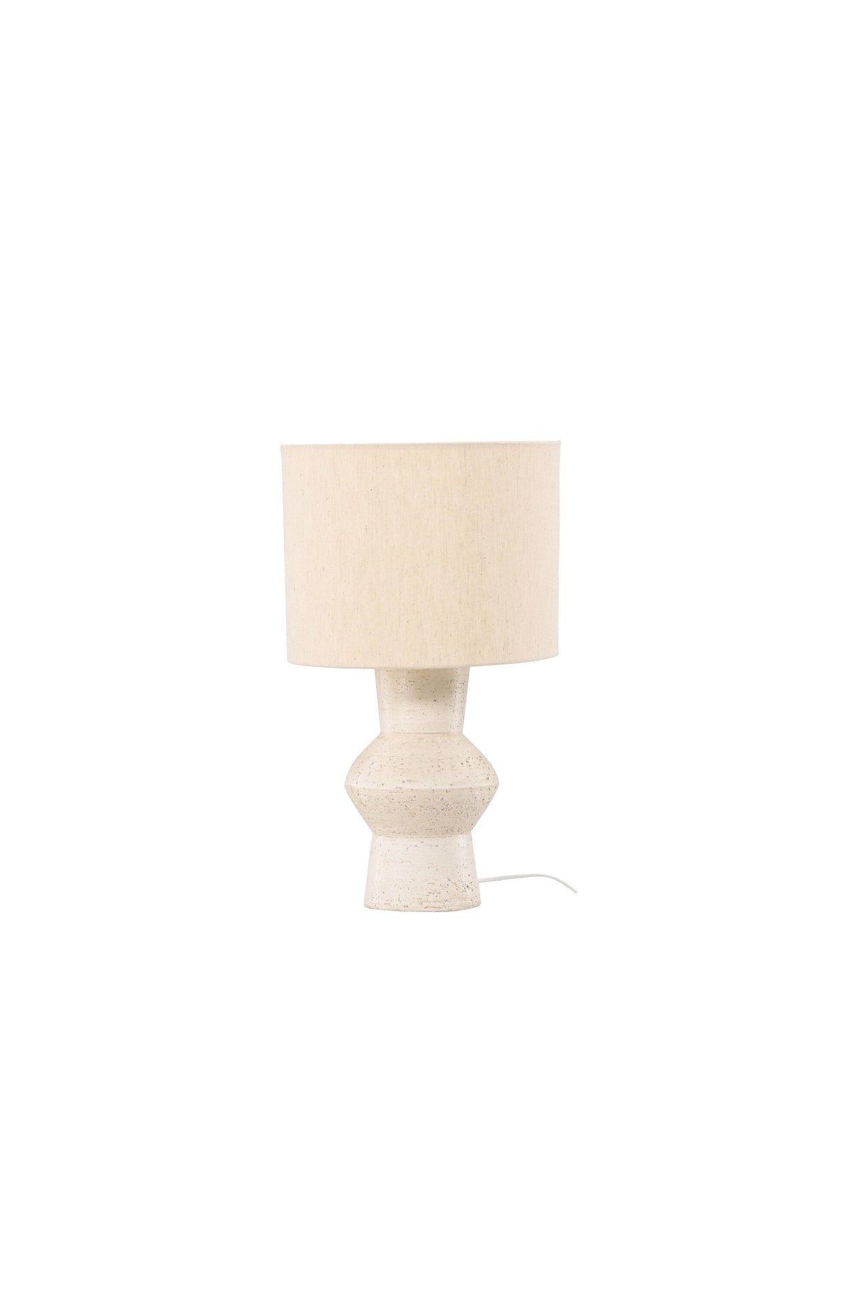 Valön Tischlampe - elfenbeinfarben/Terracotta - Tischlampen - ALVAHOME