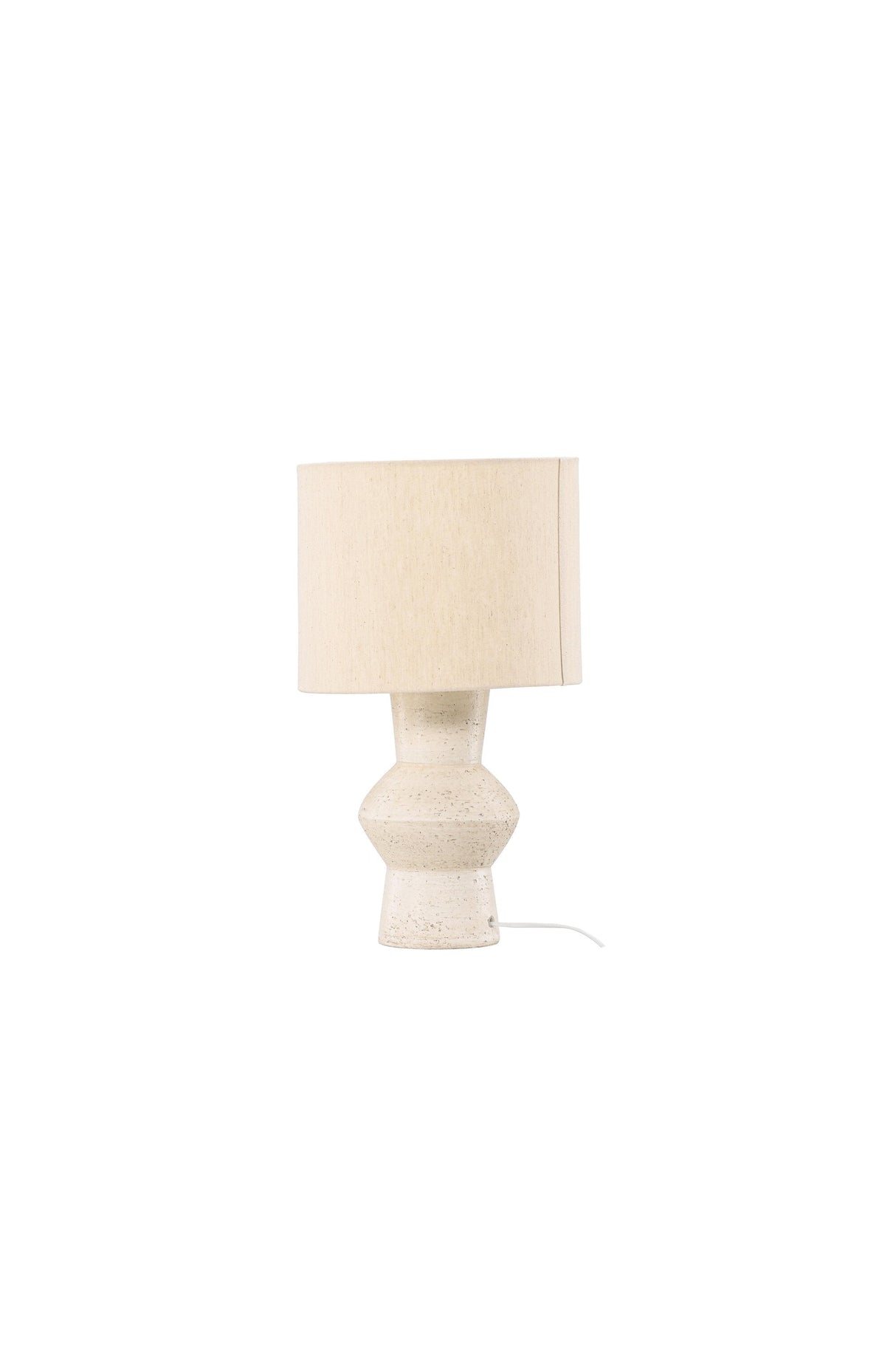 Valön Tischlampe - elfenbeinfarben/Terracotta - Tischlampen - ALVAHOME