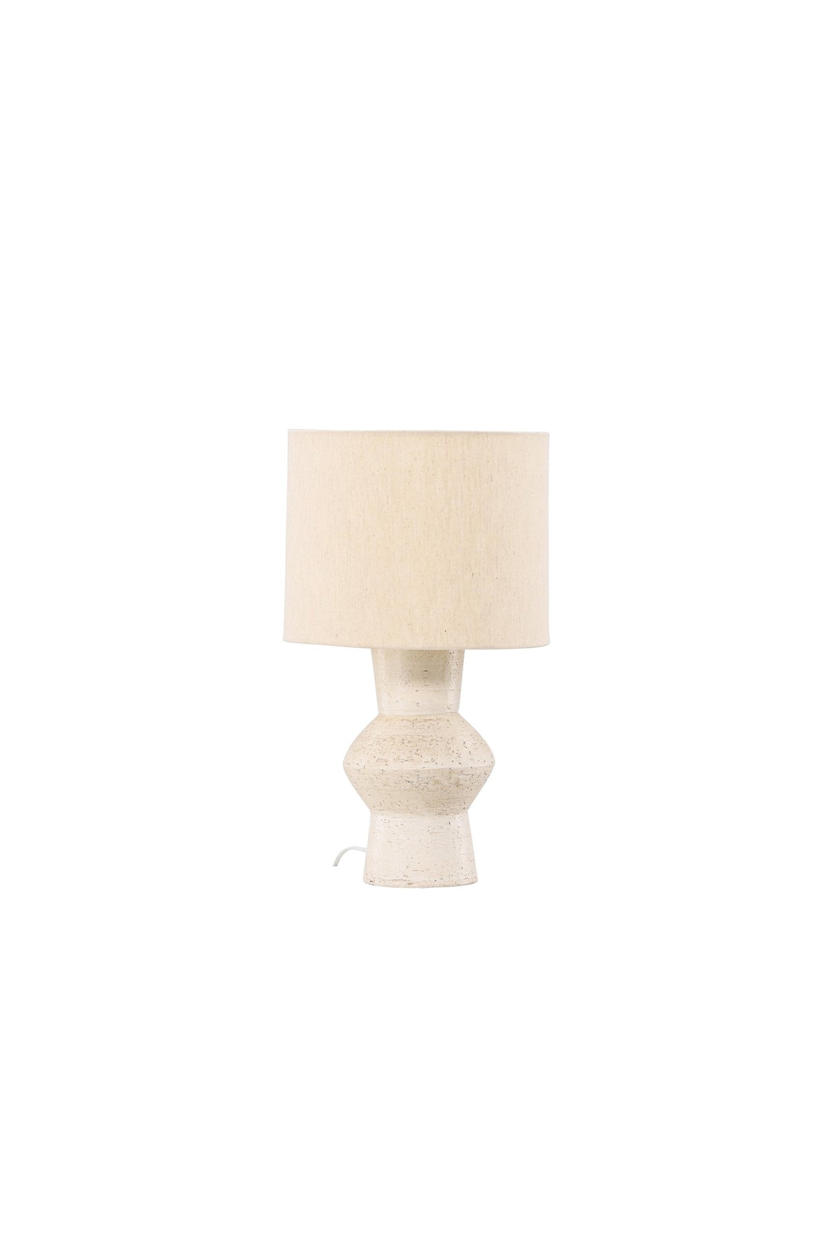 Valön Tischlampe - elfenbeinfarben/Terracotta - Tischlampen - ALVAHOME