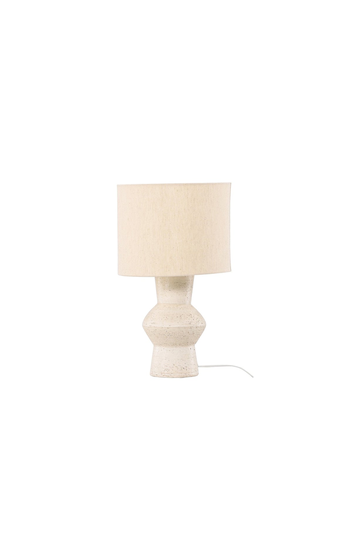 Valön Tischlampe - elfenbeinfarben/Terracotta - Tischlampen - ALVAHOME