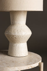Valön Tischlampe - elfenbeinfarben/Terracotta - Tischlampen - ALVAHOME