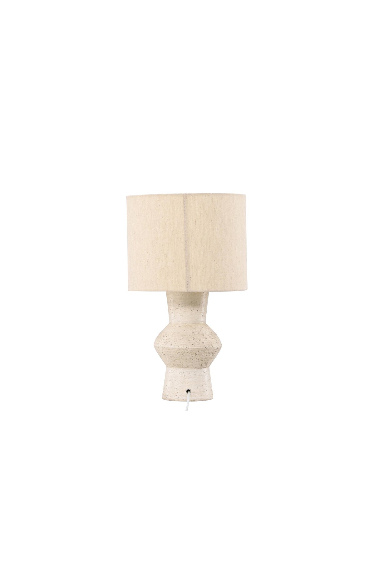 Valön Tischlampe - elfenbeinfarben/Terracotta - Tischlampen - ALVAHOME