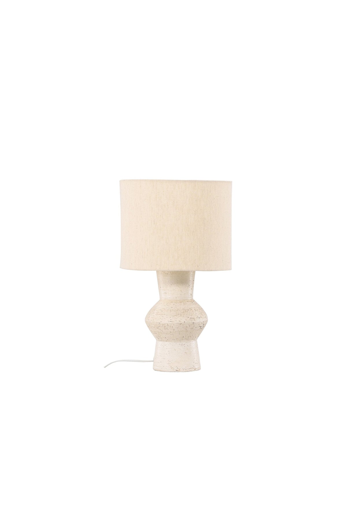 Valön Tischlampe - elfenbeinfarben/Terracotta - Tischlampen - ALVAHOME