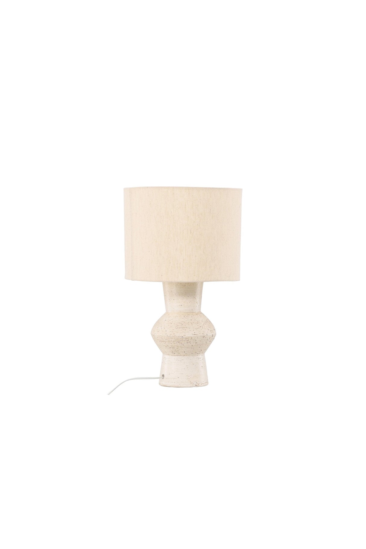 Valön Tischlampe - elfenbeinfarben/Terracotta - Tischlampen - ALVAHOME