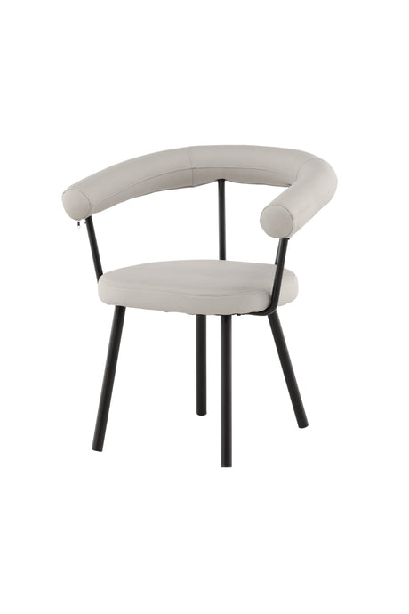 Västerås x Josefin Lustig Esszimmerstuhl - beige/Stahl - Essstühle - ALVAHOME