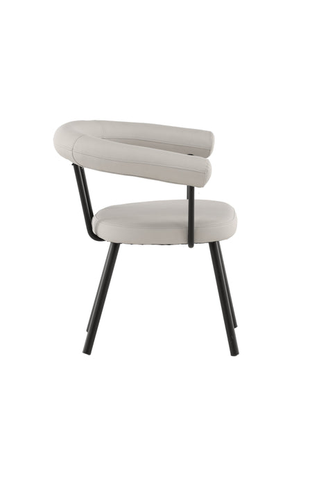 Västerås x Josefin Lustig Esszimmerstuhl - beige/Stahl - Essstühle - ALVAHOME