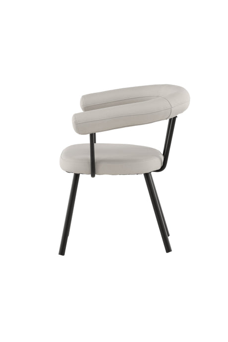 Västerås x Josefin Lustig Esszimmerstuhl - beige/Stahl - Essstühle - ALVAHOME