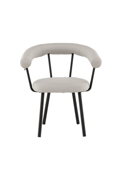 Västerås x Josefin Lustig Esszimmerstuhl - beige/Stahl - Essstühle - ALVAHOME