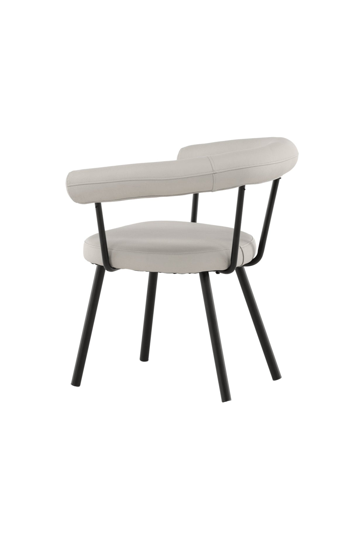 Västerås x Josefin Lustig Esszimmerstuhl - beige/Stahl - Essstühle - ALVAHOME