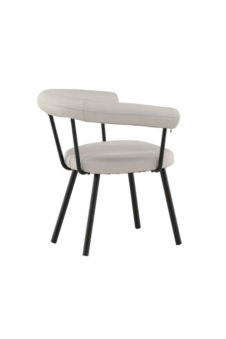 Västerås x Josefin Lustig Esszimmerstuhl - beige/Stahl - Essstühle - ALVAHOME