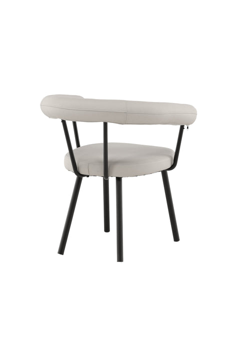 Västerås x Josefin Lustig Esszimmerstuhl - beige/Stahl - Essstühle - ALVAHOME