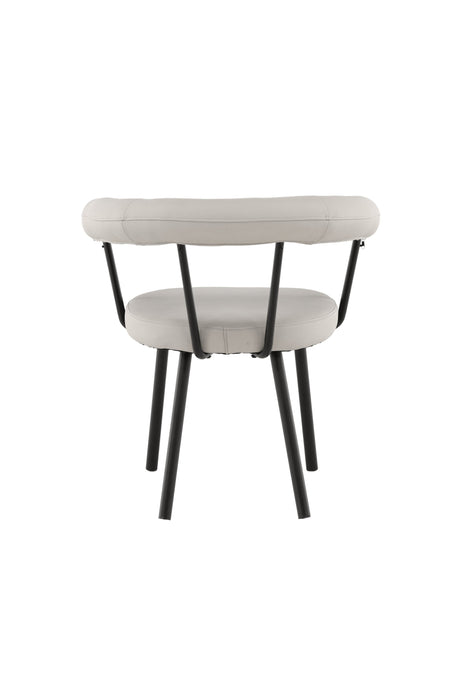 Västerås x Josefin Lustig Esszimmerstuhl - beige/Stahl - Essstühle - ALVAHOME