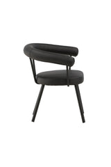 Västerås x Josefin Lustig Esszimmerstuhl - schwarz/Stahl - Essstühle - ALVAHOME