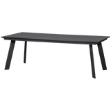 Veerle Outdoor - Esstisch - anthrazit/Aluminium/Polywood - Outdoor - Esstische - ALVAHOME