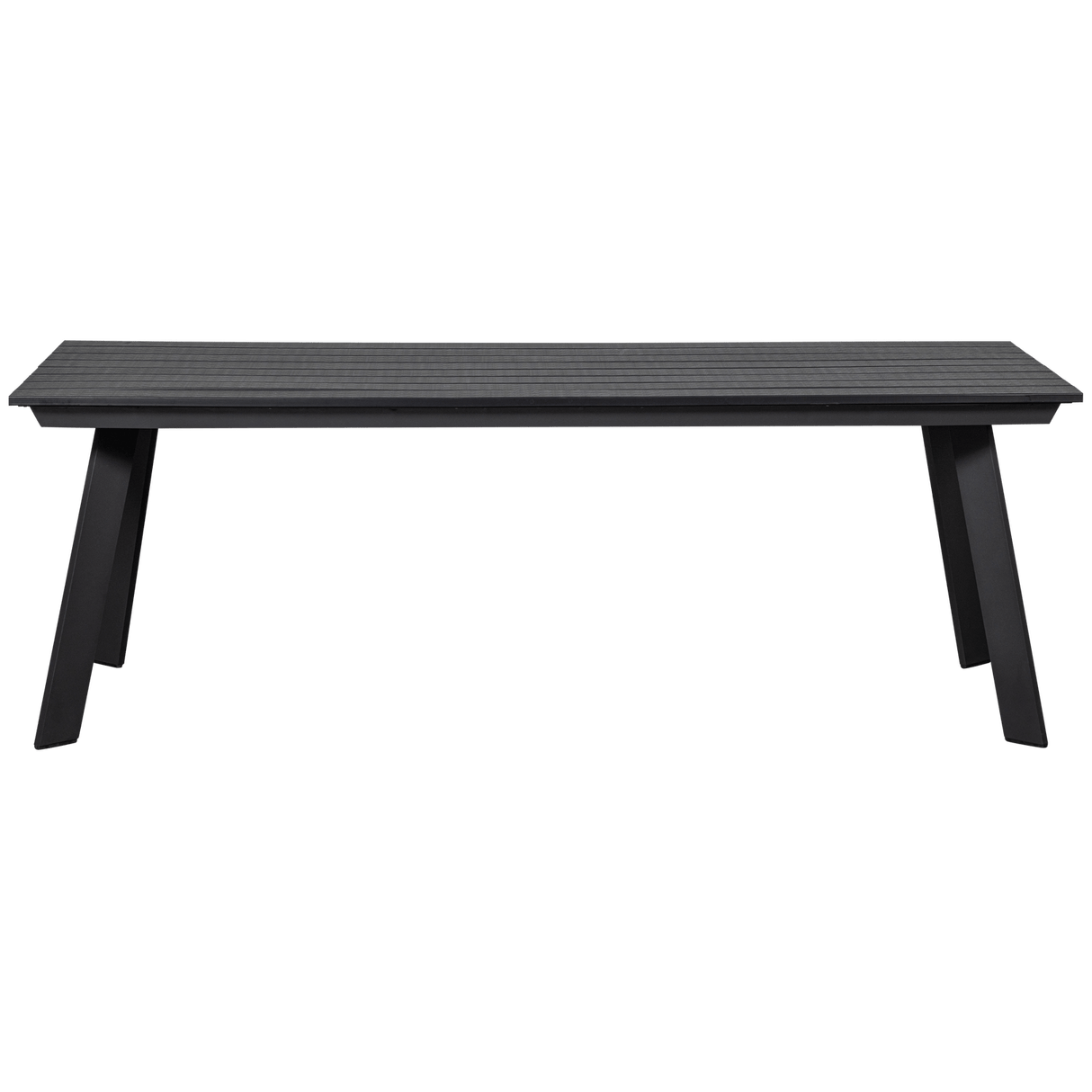 Veerle Outdoor - Esstisch - anthrazit/Aluminium/Polywood - Outdoor - Esstische - ALVAHOME