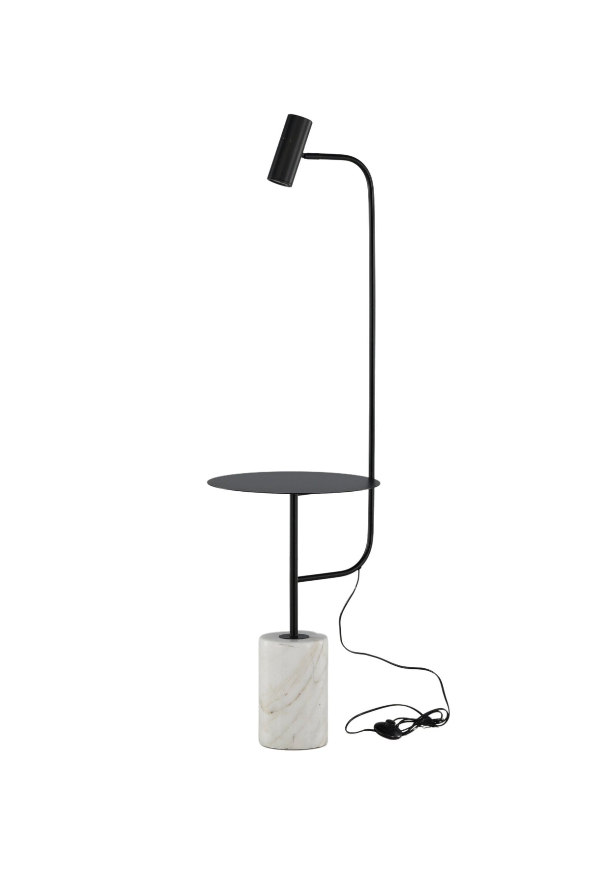 Vega Tischlampe - weiß/Stahl - Tischlampen - ALVAHOME