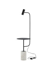 Vega Tischlampe - weiß/Stahl - Tischlampen - ALVAHOME