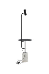 Vega Tischlampe - weiß/Stahl - Tischlampen - ALVAHOME