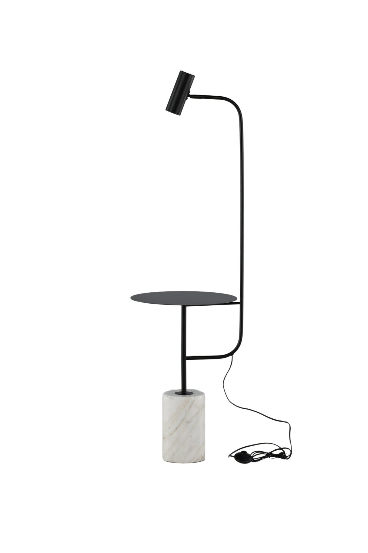 Vega Tischlampe - weiß/Stahl - Tischlampen - ALVAHOME