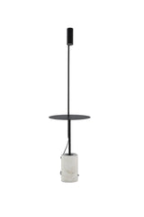 Vega Tischlampe - weiß/Stahl - Tischlampen - ALVAHOME