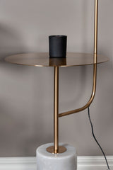 Vega Tischlampe - weiß/Stahl - Tischlampen - ALVAHOME