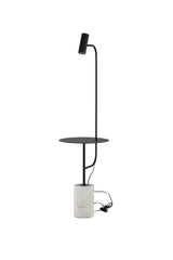 Vega Tischlampe - weiß/Stahl - Tischlampen - ALVAHOME