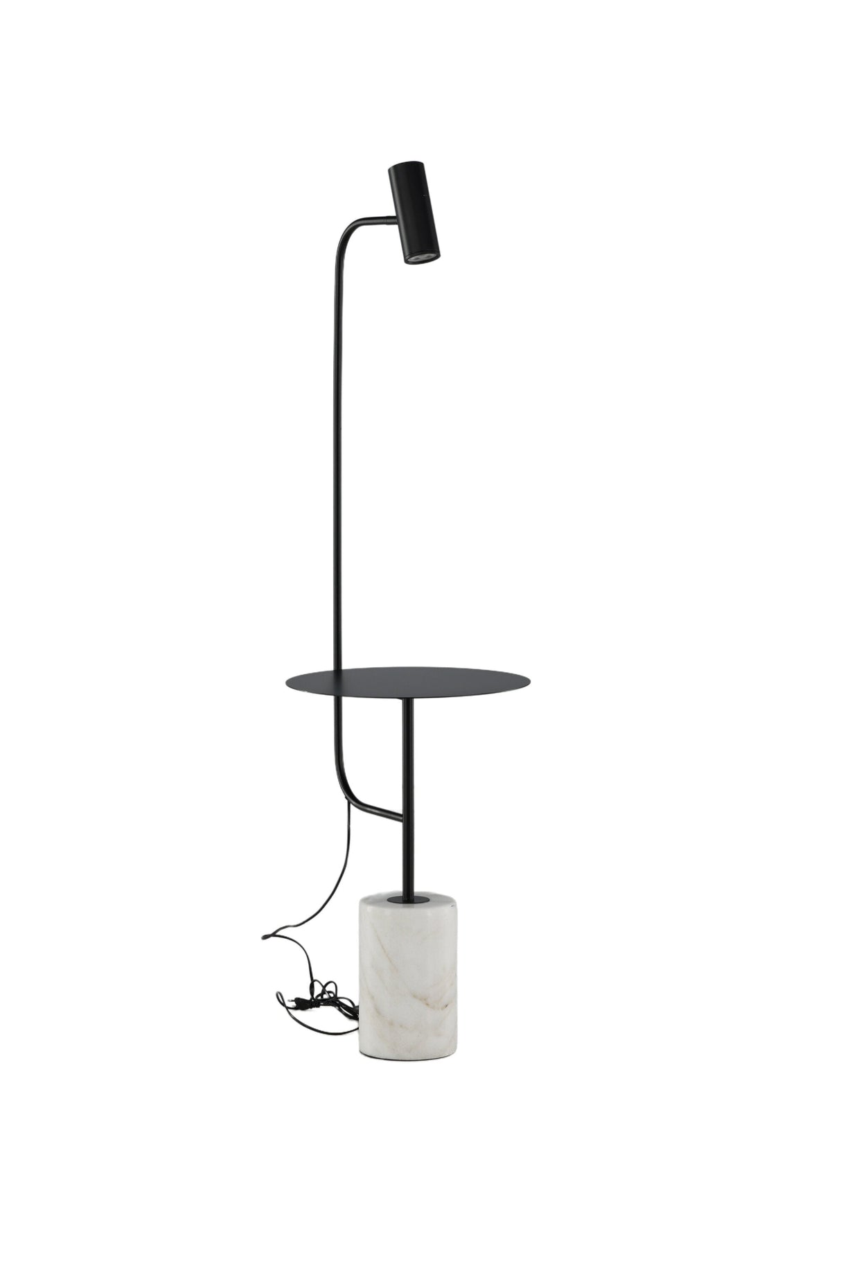 Vega Tischlampe - weiß/Stahl - Tischlampen - ALVAHOME