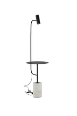 Vega Tischlampe - weiß/Stahl - Tischlampen - ALVAHOME