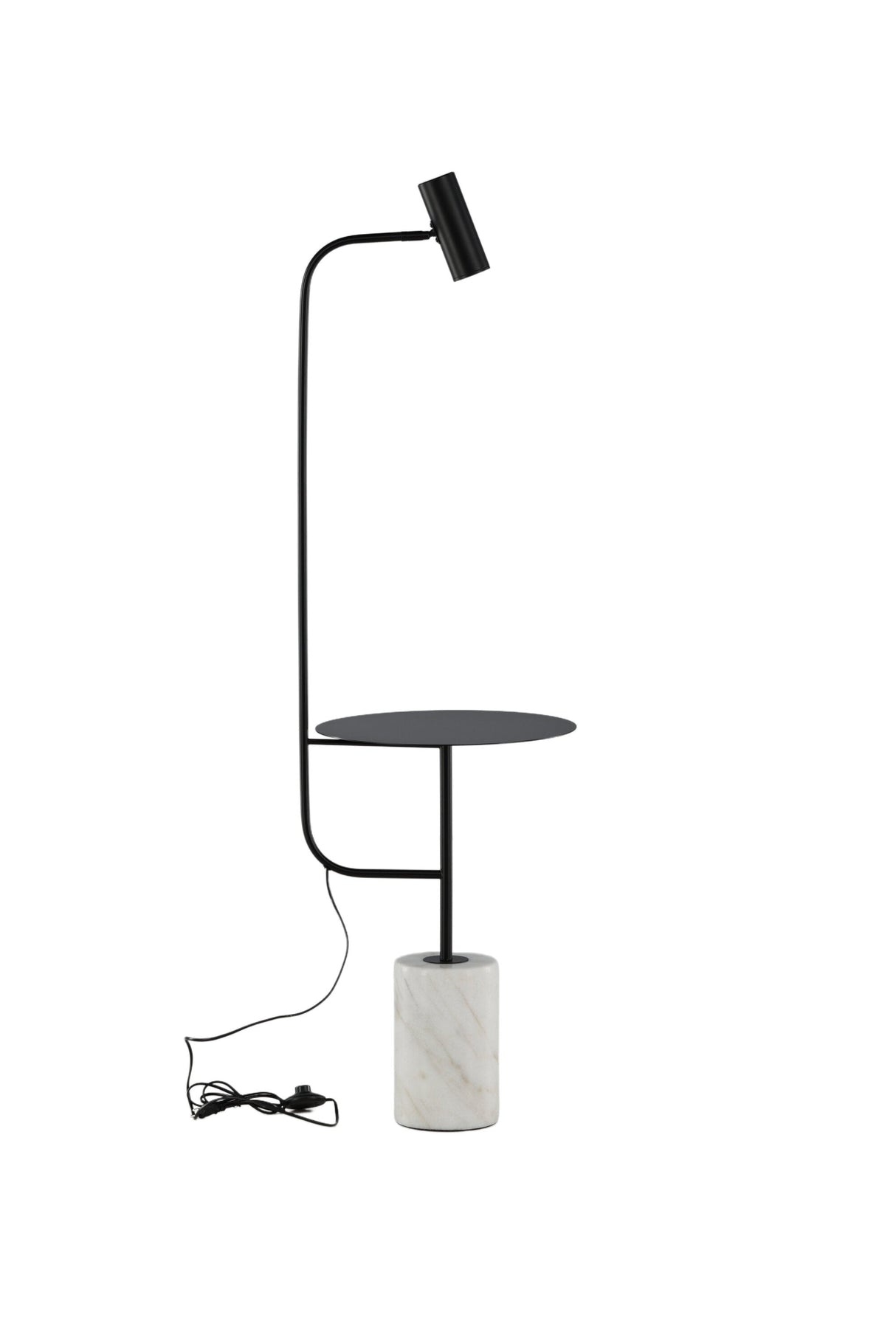 Vega Tischlampe - weiß/Stahl - Tischlampen - ALVAHOME