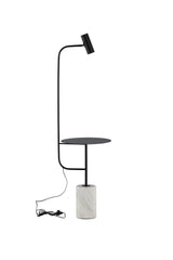 Vega Tischlampe - weiß/Stahl - Tischlampen - ALVAHOME