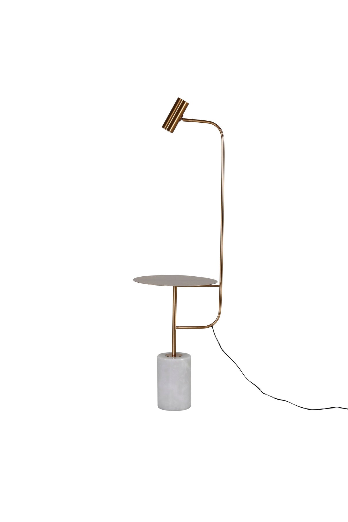 Vega Tischlampe - weiß/Stahl - Tischlampen - ALVAHOME