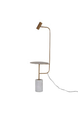 Vega Tischlampe - weiß/Stahl - Tischlampen - ALVAHOME