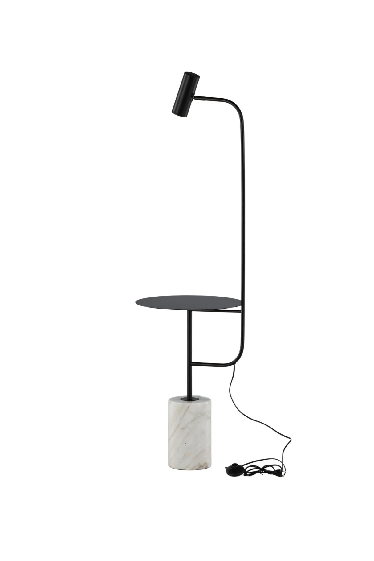 Vega Tischlampe - weiß/Stahl - Tischlampen - ALVAHOME