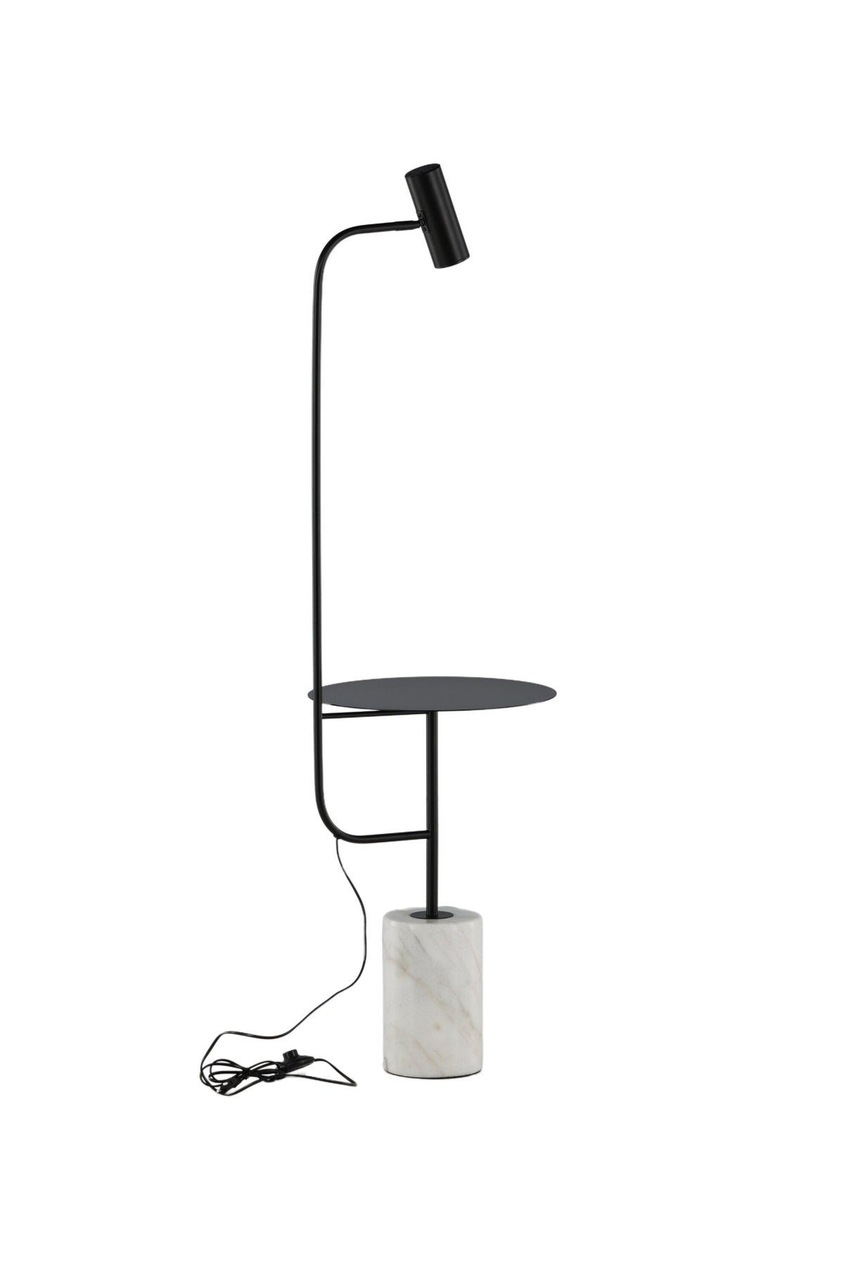 Vega Tischlampe - weiß/Stahl - Tischlampen - ALVAHOME
