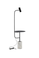 Vega Tischlampe - weiß/Stahl - Tischlampen - ALVAHOME