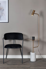 Vega Tischlampe - weiß/Stahl - Tischlampen - ALVAHOME