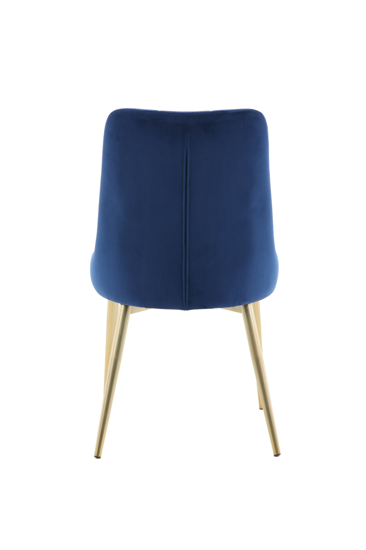 Velvet Deluxe Esszimmerstuhl - blau/Polyester - Samt - Essstühle - ALVAHOME