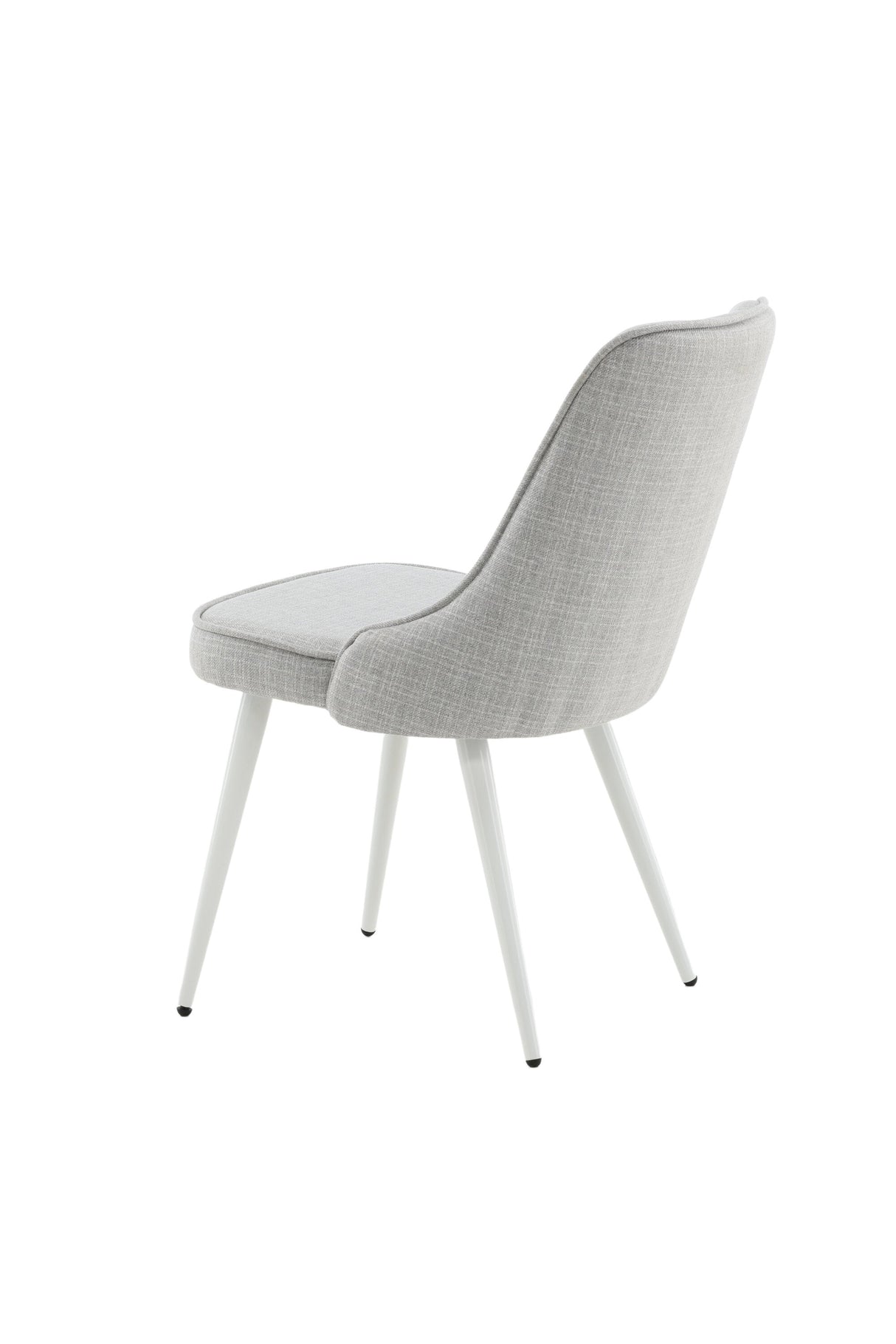 Velvet Deluxe Esszimmerstuhl - hellgrau/Polyester - Essstühle - ALVAHOME