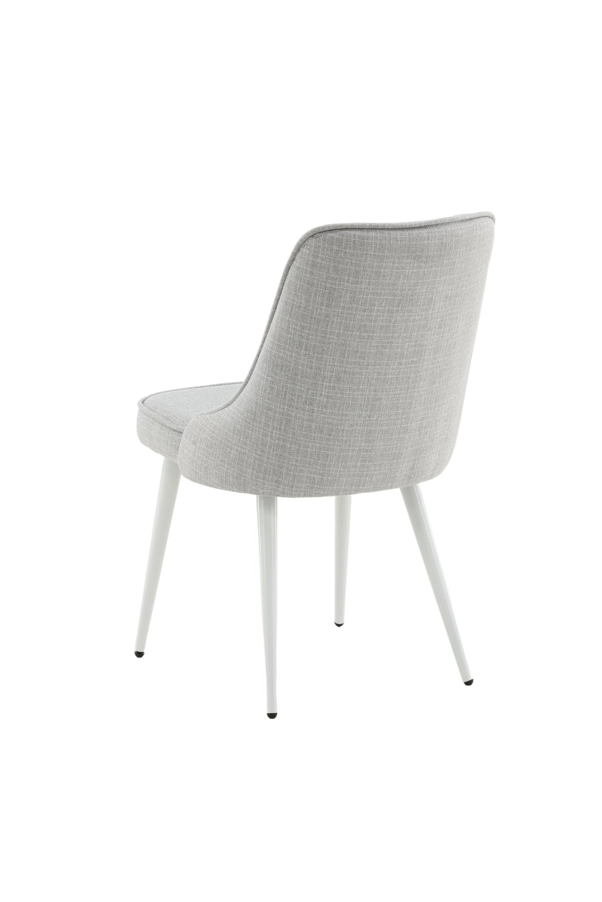 Velvet Deluxe Esszimmerstuhl - hellgrau/Polyester - Essstühle - ALVAHOME