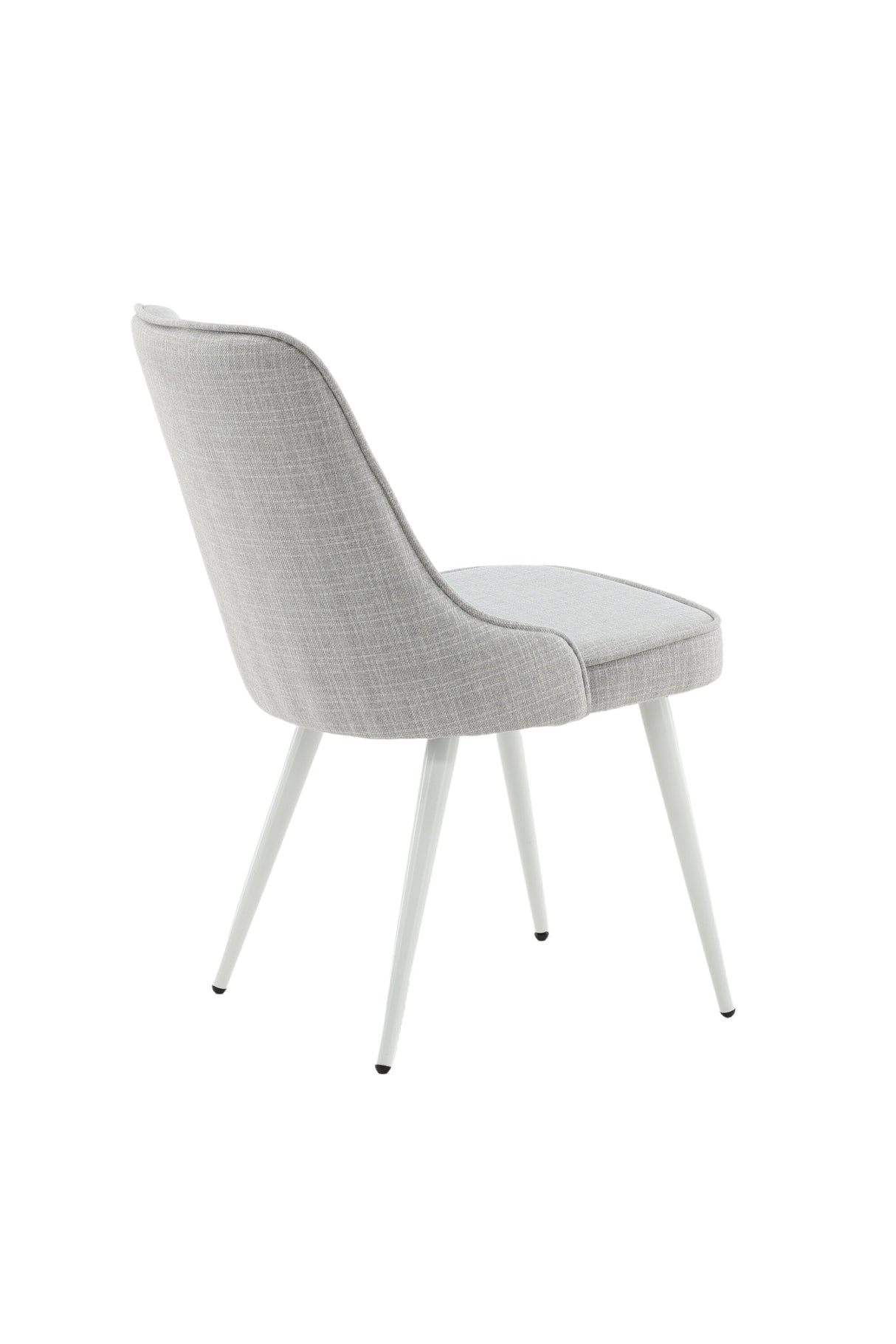 Velvet Deluxe Esszimmerstuhl - hellgrau/Polyester - Essstühle - ALVAHOME