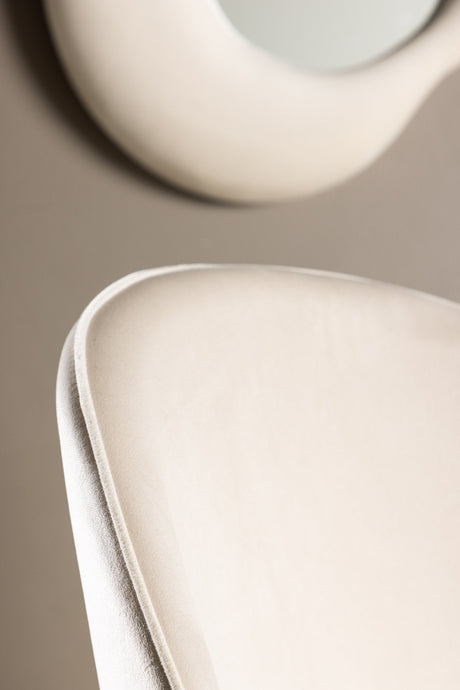 Velvet Esszimmerstuhl - beige/Polyester - Samt - Essstühle - ALVAHOME