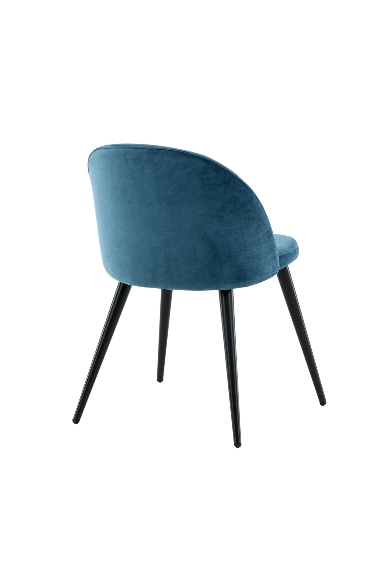 Velvet Esszimmerstuhl - blau/Polyester - Samt - Essstühle - ALVAHOME