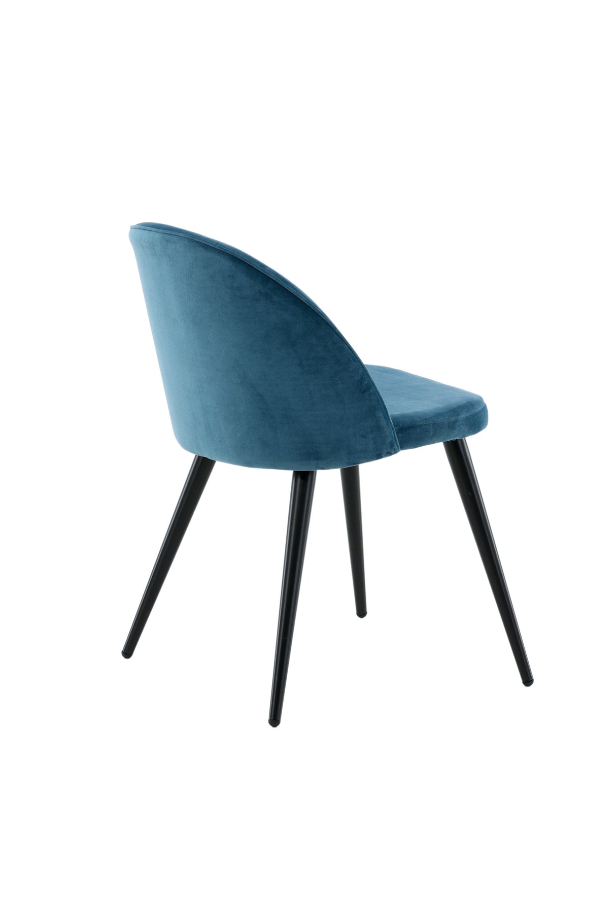 Velvet Esszimmerstuhl - blau/Polyester - Samt - Essstühle - ALVAHOME
