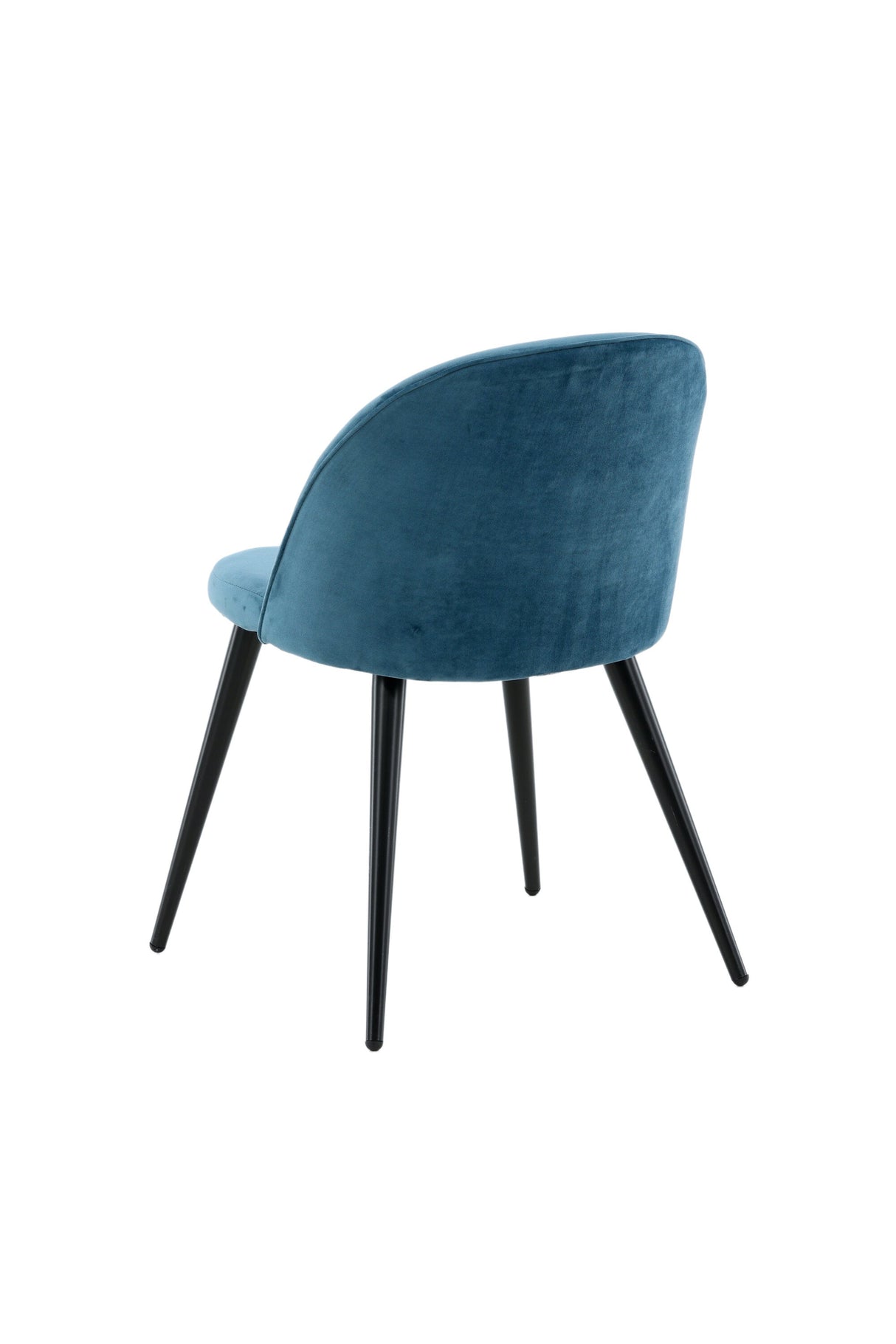 Velvet Esszimmerstuhl - blau/Polyester - Samt - Essstühle - ALVAHOME