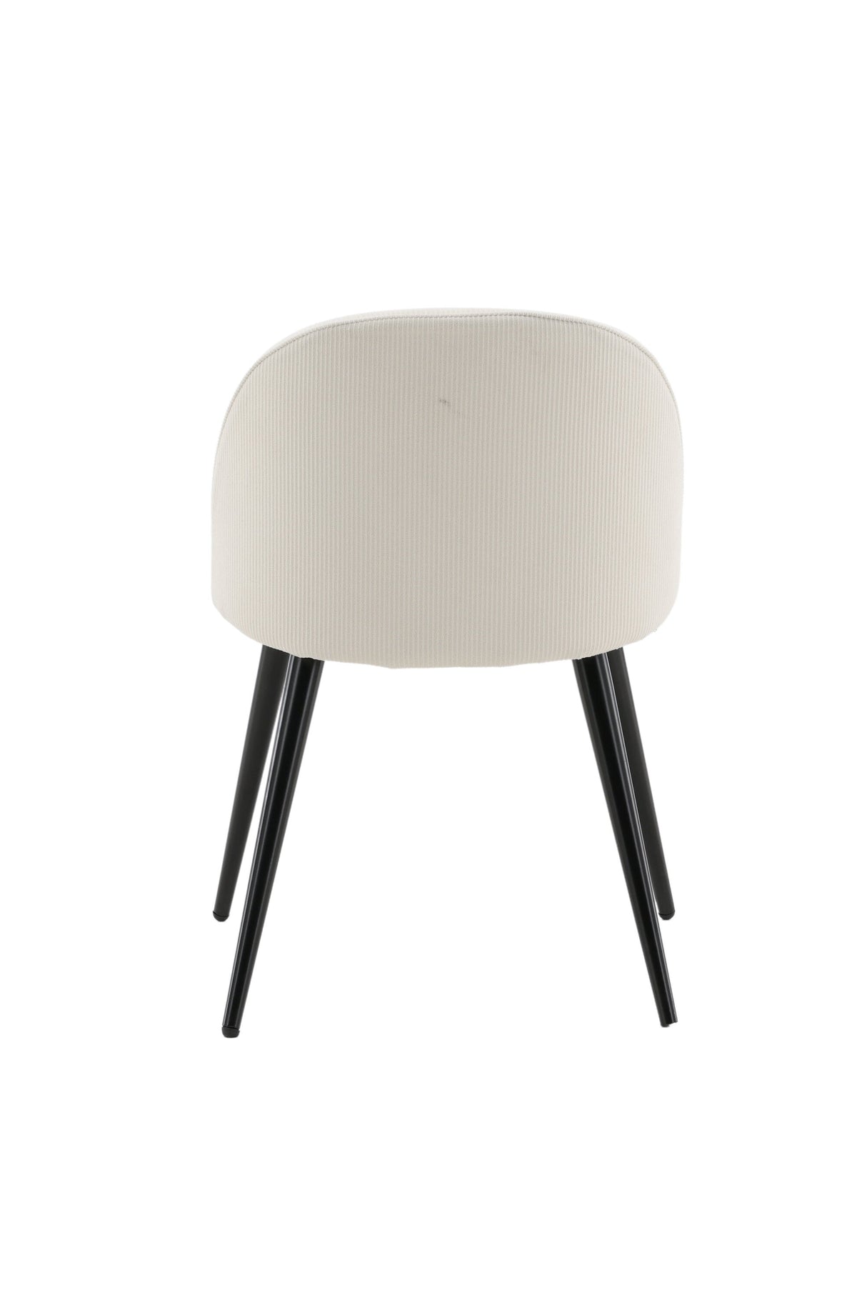 Velvet Esszimmerstuhl - créme/Polyester - Kord - Essstühle - ALVAHOME