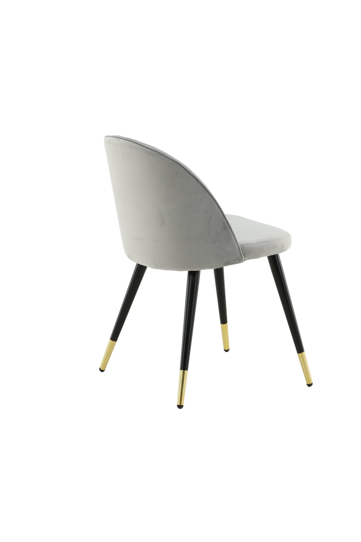 Velvet Esszimmerstuhl - grau/Polyester - Samt - Essstühle - ALVAHOME