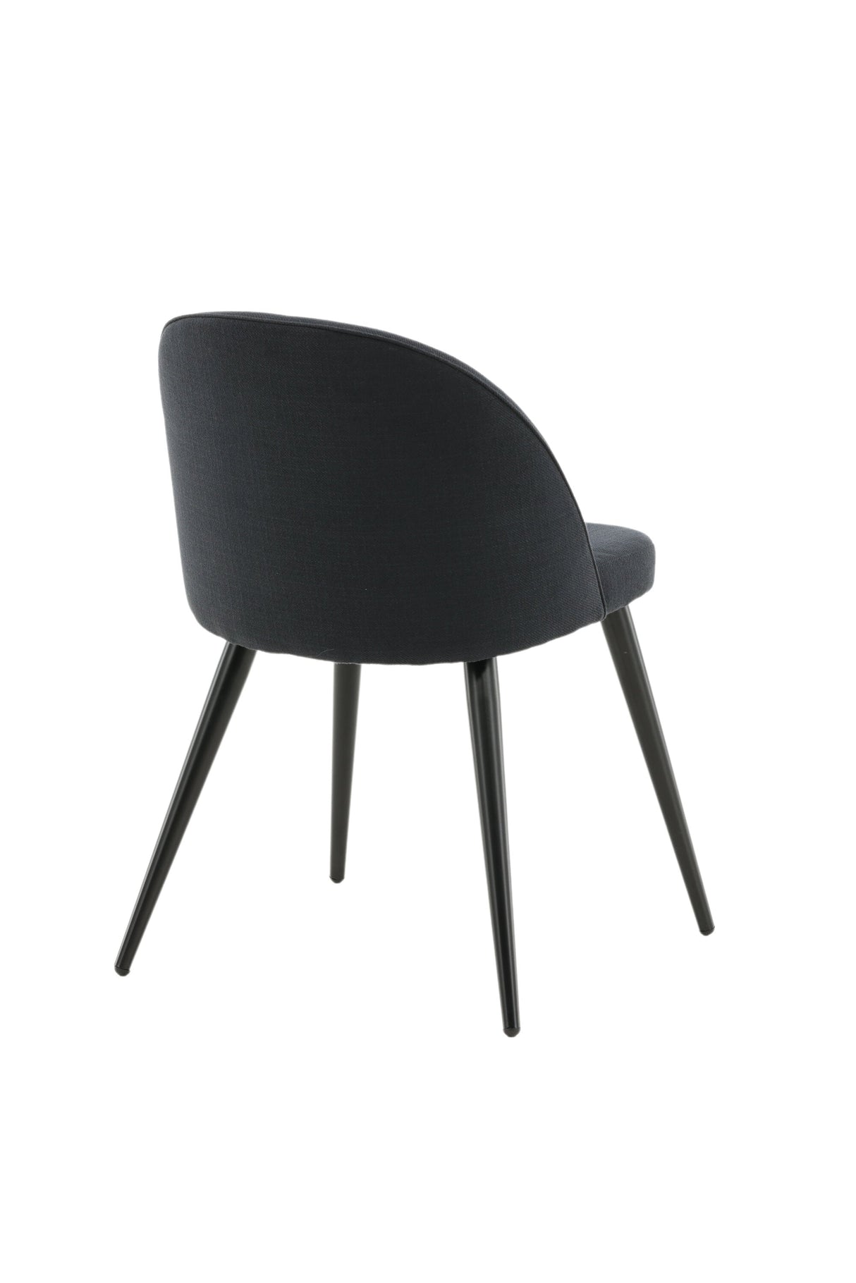 Velvet Esszimmerstuhl - schwarz/Polyester - Essstühle - ALVAHOME