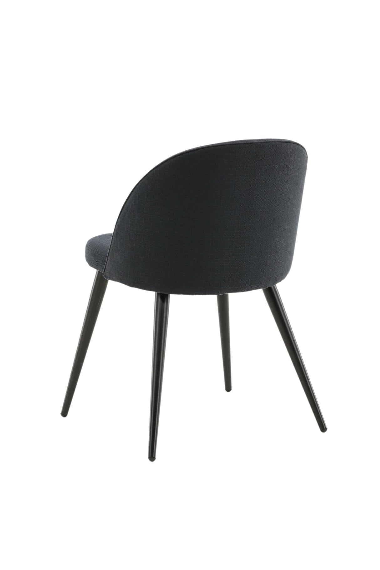 Velvet Esszimmerstuhl - schwarz/Polyester - Essstühle - ALVAHOME