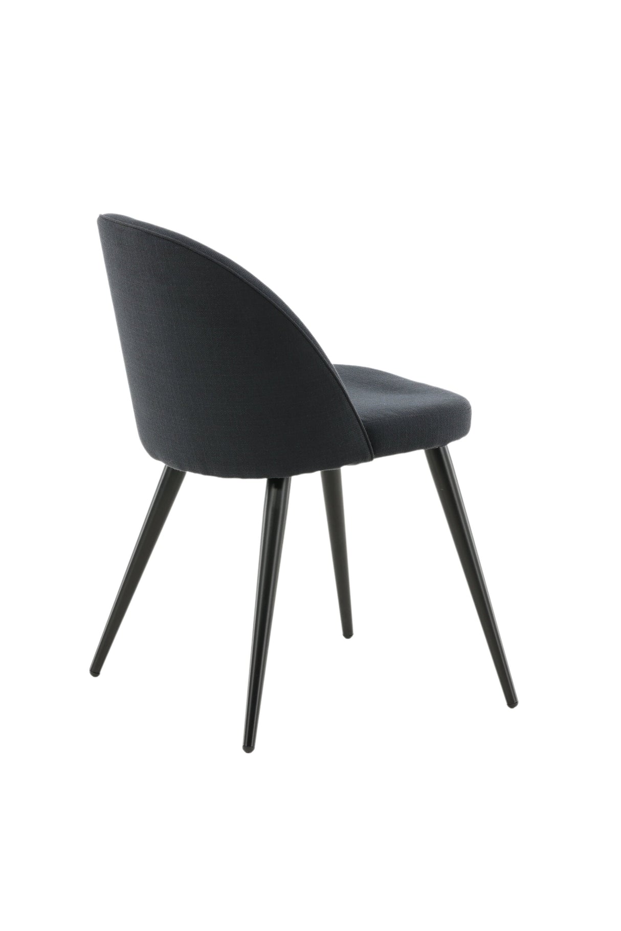 Velvet Esszimmerstuhl - schwarz/Polyester - Essstühle - ALVAHOME